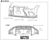 TRD JAPAN 2021-2023 Lexus LS 500/500h F-Sport Factory Painted Front Lip Spoiler Kit