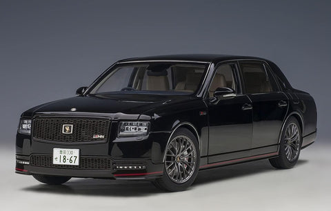 Toyota Century GRMN Sedan 1/18 Scale Diecast Model Car (Black)