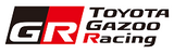 Genuine Toyota Japan 2025 GR Toyota Gazoo Racing Sticker (White)