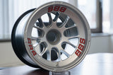 Genuine BBS Japan Wheel Rims Graphic Sticker Decal Set (Set of 4)