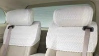 Genuine Lexus Japan 2024-2025 LM Premium Embroidered Lace Half Seat Cover Set