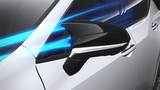 TRD JAPAN 2022-2024 Lexus NX F-Sport Factory Painted Aero Dynamics Mirror Covers - RHD