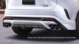 TRD JAPAN 2023-2024 Lexus RX F-Sport Factory Painted Rear Diffuser