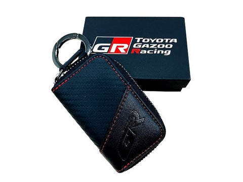 Genuine Toyota Japan 2025 GR Gazoo Racing Carbon Pattern Smart Access Key Case