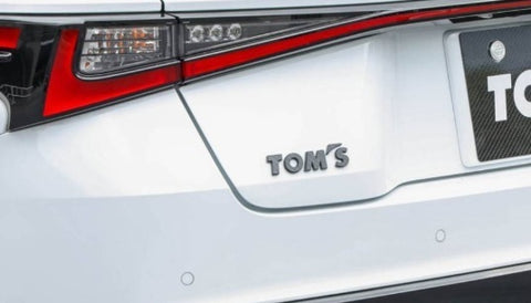 TOM'S JAPAN Carbon Rear Emblem