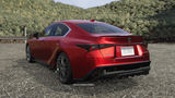 TRD JAPAN 2021-2023 Lexus IS Factory Painted Rear Diffuser Kit and Dual Exhaust System