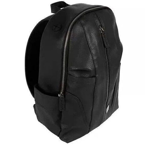 black brown 1826 leather backpack Lexus F-Sport Black Leather Backpack