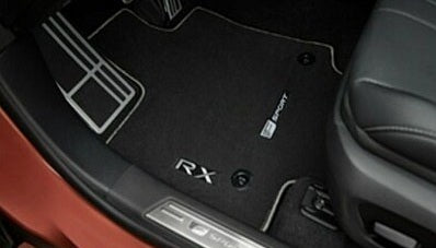 Genuine Lexus 2023-2026 RX F SPORT Textile Carpet Floor Mat Set for LHD