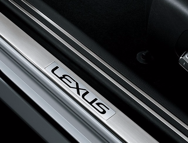 Genuine Lexus Japan 2013-2017 LS F-Sport Scuff Plate Set (SET OF 4 ...