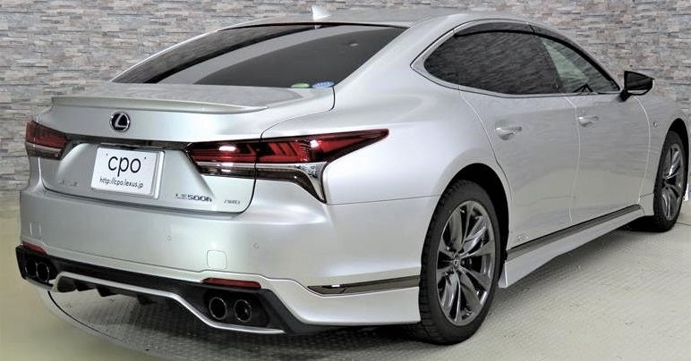 TRD JAPAN 2018-2020 Lexus LS F-Sport Rear Diffuser (UNPAINTED ...