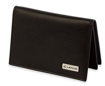 Lexus Leather Business Card Holder