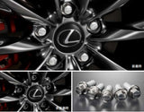 Genuine Lexus Japan 2022-2024 NX Wheel Hub Bolt Set with Lexus Logo (SET OF 20)