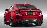 TRD JAPAN 2019-2023 Lexus RC Factory Painted Rear Diffuser Kit and Dual Exhaust System