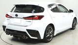 TRD JAPAN 2018-2020 Lexus CT Rear Diffuser Kit (UNPAINTED) and Dual Exhaust System