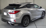 TRD JAPAN 2016-2019 Lexus RX Rear Diffuser Kit and Dual Exhaust System (UNPAINTED)