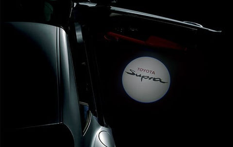 Genuine Toyota Japan 2020-2023 GR Supra LED Door Courtesy Projection Lamp Unit Set (SET OF 2)
