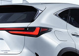 Genuine Lexus Japan 2022-2023 NX Back Door Side Chrome Garnish Set