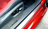 Genuine Lexus Japan 2018-2024 LC 500/500h CFRP Carbon Fiber Door Scuff Plate Set
