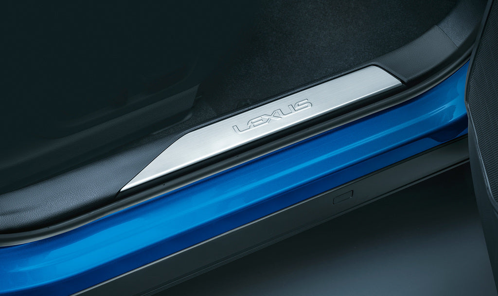 Genuine Lexus Japan 2019-2025 UX Brushed Stainless Front Scuff Plate S ...