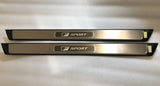 Genuine Lexus Japan 2021-2023 IS F-Sport Front Scuff Plate Set with F SPORT Logo
