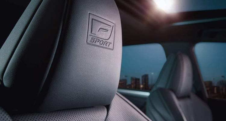 Genuine Lexus Japan 2021-2025 IS F-Sport Front Headrest Set