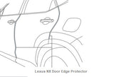 Genuine Lexus Japan 2022-2024 NX Factory Painted Door Edge Protector Set