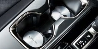 Genuine Lexus Japan 2022-2023 NX Aluminum Cup Holder Plate Set