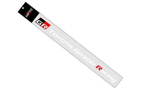TOYOTA GAZOO RACING サイン入り旗 Toyota Gazoo Racing 2x8ft banner flag sign advertising logo
