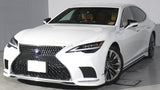 Genuine Lexus Japan 2021-2024 LS 500/500h Factory Painted Front Spoiler with Chrome Garnish