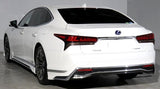 Genuine Lexus Japan 2021-2024 LS 500/500h Factory Painted Side Skirts with Chrome Garnish