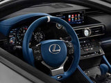 Genuine Lexus Japan 2019 RC-F "F 10th Anniversary" Limited Edition Blue Trim Steering Wheel Kit