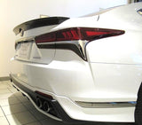 Genuine Lexus Japan 2018-2023 LS 500/500h Carbon Fiber Rear Spoiler Kit