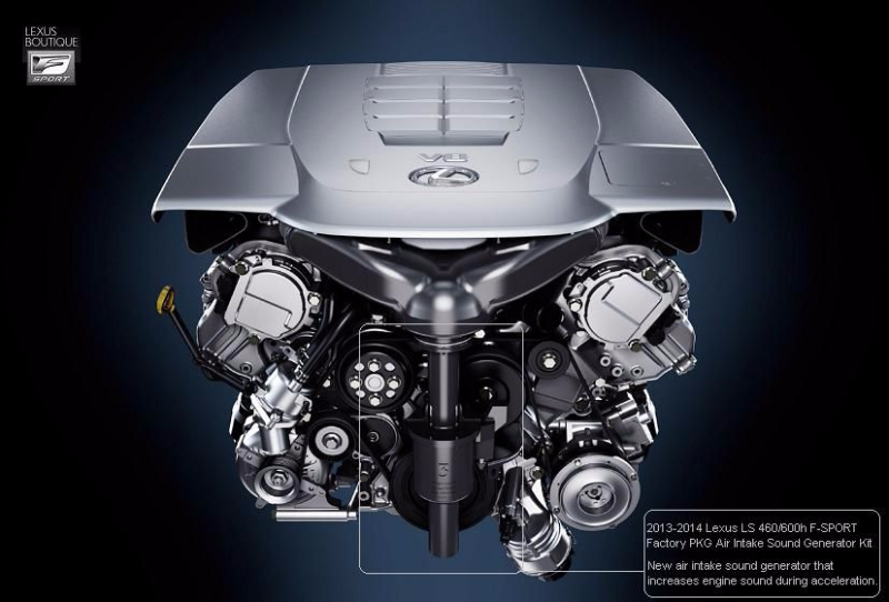 Genuine Lexus Japan 2013-2017 LS F-SPORT Factory PKG Air