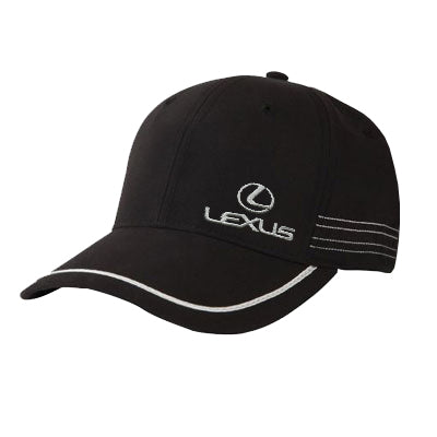 Lexus Microfiber Black Baseball Cap