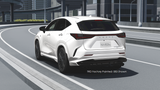 TRD JAPAN 2022-2024 Lexus NX F-Sport Factory Painted Rear Diffuser