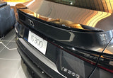 Genuine Lexus Japan 2021-2024 IS F SPORT Piano Black Factory Painted Rear Spoiler Kit