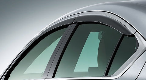 Genuine Lexus Japan 2021-2024 IS Premium Side Window Visor Set (Chrome Moldings)
