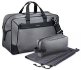 Genuine Lexus Japan Carbon Tone Premium Boston Bag with Pouch