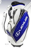 Genuine Lexus Japan Premium Golf Bag (White / Blue)