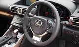 Genuine Lexus Japan 2014-2020 IS F-Sport Punching Leather Steering Wheel Kit with Aluminium Paddle Shift