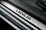 Genuine Lexus Japan 2017-2020 IS F-Sport Front Scuff Plate Set with LEXUS Logo