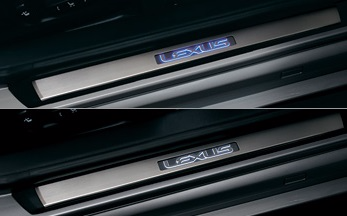 Genuine Lexus Japan 2017-2020 IS Illuminated Door Scuff Plate Set