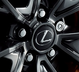 Genuine Lexus Japan 2015-2022 RC Premium Wheel Locks Set (Silver)
