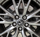 Genuine Lexus Japan 2008-2014 IS-F Premium Wheel Lock Set