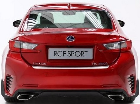 Genuine Lexus Europe 2015-2018 RC Rear Bumper Protection Plate
