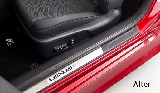 Genuine Lexus Japan 2015-2025 RC F-Sport Front Scuff Plate Set ...