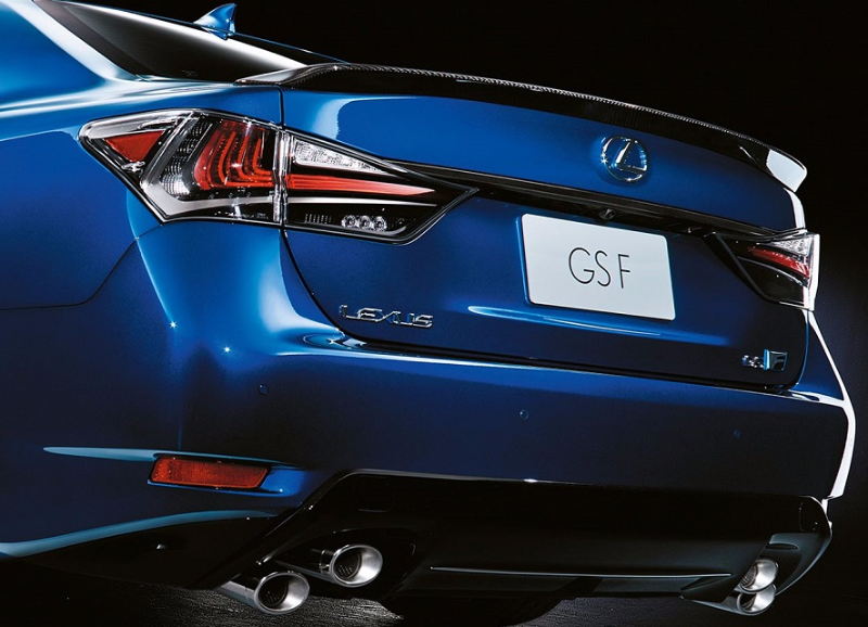 Genuine Lexus Japan 2016-2020 GS-F Carbon Fiber Rear Spoiler ...