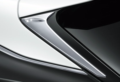 Genuine Lexus Japan 2016-2022 RX Back Door Side Chrome Garnish Set Genuine Lexus Japan 2016-2022 RX Back Door Side Chrome Garnish Set