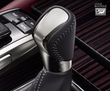 Genuine Lexus Japan 2016-2020 GS F-Sport Punching Leather Shift Knob (White Stitching)