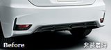 Genuine Lexus Japan 2014-2017 CT F-Sport Rear Bumper Bezel Set